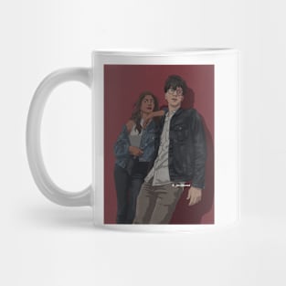 Zuko and Katara as models Mug